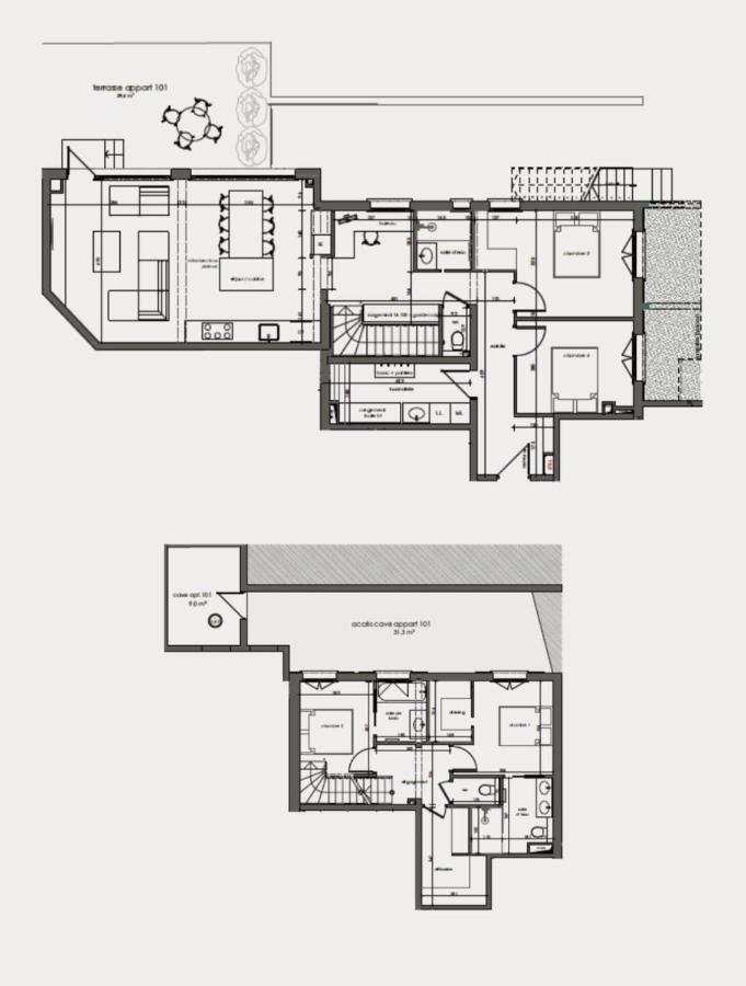 La Chaumine Apartment Монтрион Екстериор снимка
